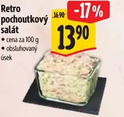Albert Retro pochoutkový salát nabídka