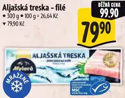 Albert Aljašská treska - filé nabídka