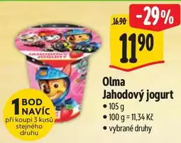 Albert Olma Jahodový jogurt nabídka