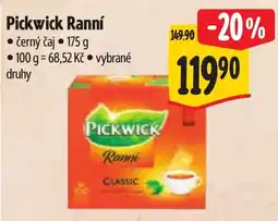 Albert Pickwick Ranní nabídka