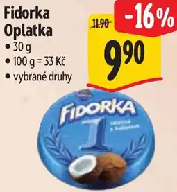 Albert Fidorka Oplatka nabídka