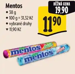 Albert Mentos nabídka