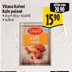 Albert Vitana Koření Kuře pečené nabídka
