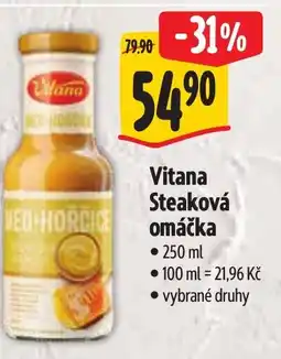 Albert Vitana Steaková omáčka nabídka