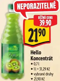 Albert Hello Koncentrát nabídka