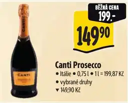 Albert Canti Prosecco nabídka