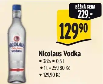 Albert Nicolaus Vodka nabídka