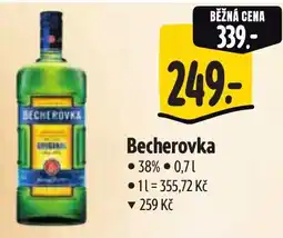 Albert Becherovka nabídka