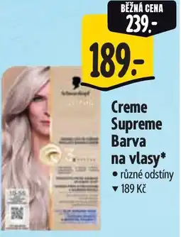 Albert Creme Supreme Barva na vlasy nabídka