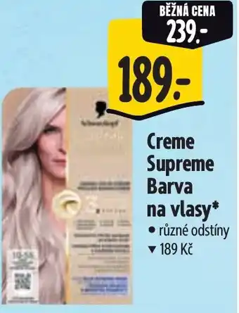 Albert Creme Supreme Barva na vlasy nabídka