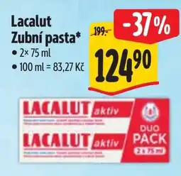 Albert Lacalut Zubní pasta nabídka