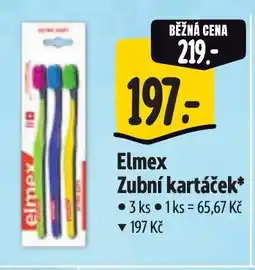 Albert Elmex Zubní kartáček nabídka