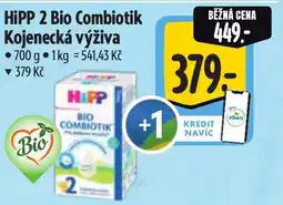 Albert HiPP 2 Bio Combiotik Kojenecká výživa nabídka