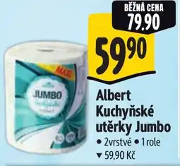 Albert Albert Kuchyňské utěrky Jumbo nabídka