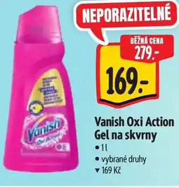 Albert Vanish Oxi Action Gel na skvrny nabídka