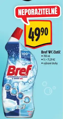 Albert Bref WC čistič nabídka