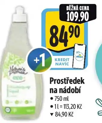 Albert Prostředek na nádobí nabídka