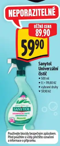 Albert Sanytol Univerzální čistič nabídka