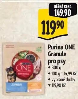 Albert Purina ONE Granule pro psy nabídka