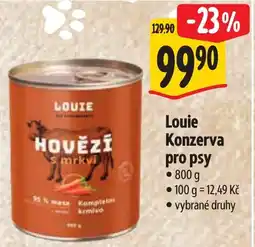 Albert Louie Konzerva pro psy nabídka