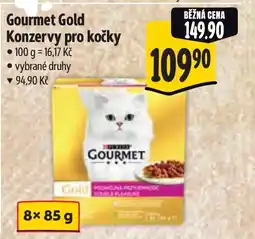 Albert Gourmet Gold Konzervy pro kočky nabídka