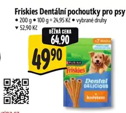Albert Friskies Dentální pochoutky pro psy nabídka