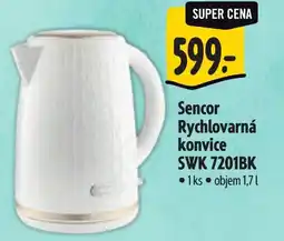 Albert Sencor Rychlovarná konvice SWK 7201BK nabídka