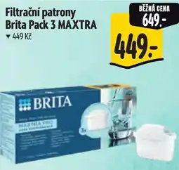 Albert Filtrační patrony Brita Pack 3 MAXTRA nabídka