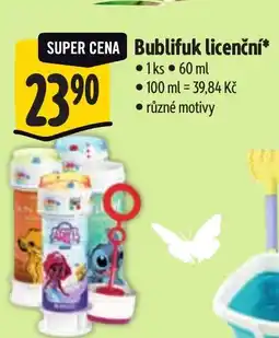 Albert Bublifuk licenční nabídka