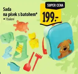 Albert Sada na písek s batohem nabídka