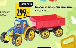 Albert Traktor se sklápěcím přívěsem nabídka