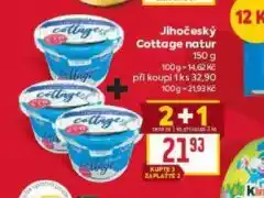 Billa Jihočeský cottage natur nabídka