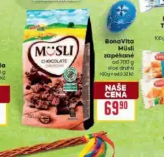 Billa Bonavita müsli zapékané nabídka