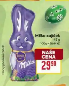 Billa Milka zajíček nabídka