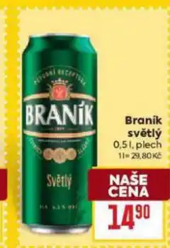 Billa Pivo braník nabídka