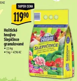 Albert Hoštické hnojivo Slepičince granulované nabídka