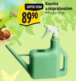 Albert Konvice s rozprašovačem nabídka