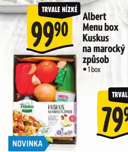 Albert Albert Menu box Kuskus na marocký způsob nabídka