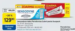 Tesco Sensodyne nebo Parodontax Zubní pasta Duopack nabídka