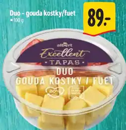 Albert Duo-gouda kostky/fuet nabídka