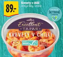 Albert Krevety v chilli nabídka