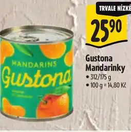 Albert Gustona Mandarinky nabídka