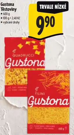 Albert Gustona Těstoviny nabídka