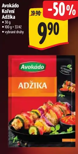 Albert Avokádo Koření Adžika nabídka