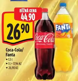 Albert Coca-Cola/ Fanta nabídka