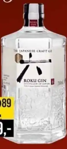 Jip Roku Gin Japanese Craft 43% nabídka