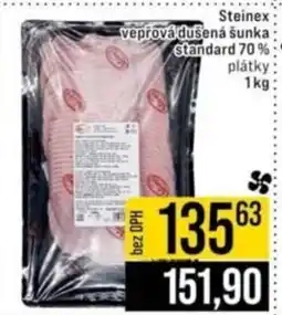 Jip Steinex vepřová dušená šunka standard 70% plátky nabídka