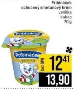 Jip Pribináček ochucený smetanový krém vanilka kakao nabídka