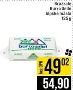 Jip Brazzale Burro Delle Alpské máslo nabídka