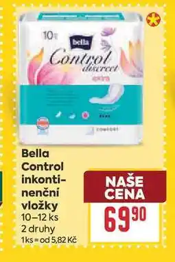 Billa Bella Control inkontinenční vložky 10-12 ks nabídka